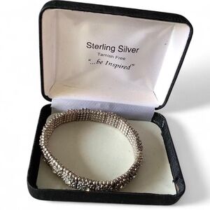 Elegant Sterling Silver Bracelet